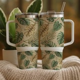 Luxe Tropical Leaves Digital Design Size Bundle Png thumbnail 9