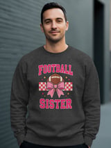 Football Sister Bow Tee or Sweatshirt thumbnail 20
