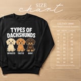 Types of Dachshunds Tee thumbnail 9