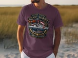 US Coast Guard T-Shirt, Semper Paratus Tee, Patriotic Military Veteran Apparel, Coast Guard Family Gift, American Flag Service Shirt thumbnail 6