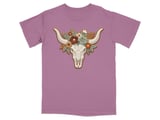 Rustic Bloom Longhorn T-Shirt thumbnail 4