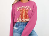 Pretend I'm Bacon Tee thumbnail 12