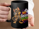 German Shepherd Detective Halloween Mug thumbnail 15