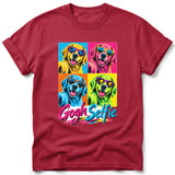 Gogh Selfie ~ Comfort Colors Premium Tee thumbnail 2
