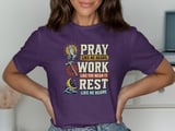 Pray Work Rest Tee thumbnail 7