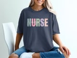 Emergency Nurse Pastel Graphic Tee thumbnail 4
