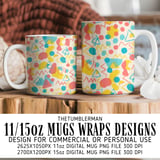 Digital Pattern Bundle, Abstract Shapes, Fun Design, Digital Paper Pack, Seamless Pattern, Commercial Use, Printable Art, Colorful Digital thumbnail 4