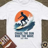 Chase the Sun Ride the Wave Tee thumbnail 1