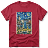 Gogh Ocean State ~ Comfort Colors Premium Tee thumbnail 3