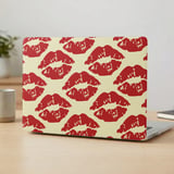 Red Lipstick Kisses MacBook Case thumbnail 4