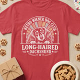 Retro Wiener Dog Club Tee thumbnail 4
