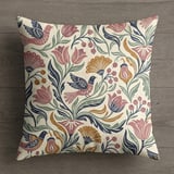 Whimsical Bloom Bird Pillow Case thumbnail 9