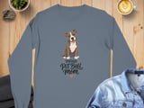 Proud Pit Bull Mom Long Sleeve Tee thumbnail 9