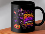 Spooky Season Black Cat Mug thumbnail 8