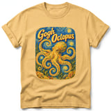 Gogh Octopus ~ Comfort Colors Premium Tee thumbnail 7