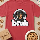 Bruh Dachshund Tee thumbnail 4