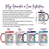 Whimsical Space Dogs Mug Wrap thumbnail 3