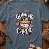 Glamping Is My Cardio T-Shirt thumbnail 3