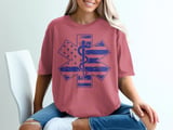 Distressed Star of Life Graphic T-Shirt thumbnail 5