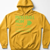 Pickleball Gildan Fleece Hoodie, Pickleball Mom (Noun) 1. Like a Normal Mom but Cooler, Court Pullover thumbnail 10