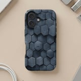 Dark Slate Hexagon MagSafe® Phone Case thumbnail 5
