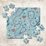 Charming Medical Doodle Digital Pattern Size Bundle Png thumbnail 11
