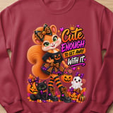 Halloween Sally the Squirrel Sweatshirt thumbnail 3