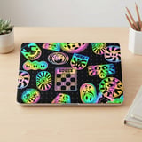Trippy Rave Collage MacBook Case thumbnail 3