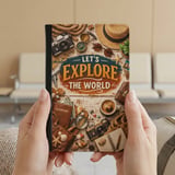 Let's Explore the World Passport Cover thumbnail 3