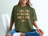 Thankful Internal Medicine Crew Graphic Tee thumbnail 2