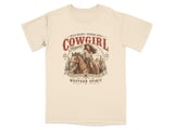 Cowgirl Forever" Western Spirit Graphic T-Shirt thumbnail 1