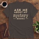 Ask Me About My Mystery Books Softstyle Tee thumbnail 2