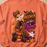 Halloween Drama Sally the Squirrel Sweatshirt thumbnail 13