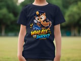 Who Ate The Snacks Officer Hoot the Owl Tee thumbnail 7