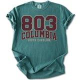 803 Columbia South Carolina Tee thumbnail 13