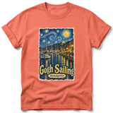 Gogh Sailing ~ Comfort Colors Premium Tee thumbnail 4