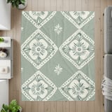 Floral Throw Blanket and Pillow: Decorative, Soft, Cozy Home Decor  thumbnail 6