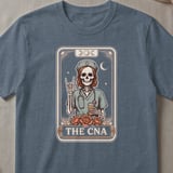 The CNA Tarot Card Skeleton Tee thumbnail 1