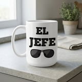 El Jefe Mug – Funny Boss Gift in Spanish thumbnail 6