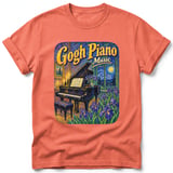 Gogh Piano ~ Comfort Colors Premium Tee thumbnail 4