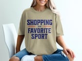 Shopping Is My Favorite Sport Tee thumbnail 4