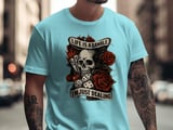 Life Is A Gamble T-Shirt, Tattoo Style Skull Roses T Shirt, Poker Cards Dice Tee, T Shirts for National Tattoo Day, Casino Luck Gambling thumbnail 6