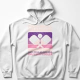 Pickleball Gildan Fleece Hoodie, Pickleball Grandma Like A Regular Grandma Only Way Cooler, Court Pullover thumbnail 7