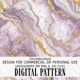 Lavender Marble Tumbler Digital Download, Gold Vein Marble Background, Floral Digital Paper, Junk Journal, Scrapbooking, Tumbler png thumbnail 13