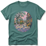 Gogh Jazz ~ Comfort Colors Premium Tee thumbnail 1