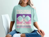 Pickleball Comfort Colors Shirt, Pickleball Grandma Like A Regular Grandma Only Way Cooler, Vintage Graphic Tee thumbnail 12
