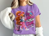 Sally the Squirrel Left The Chat Tee thumbnail 1