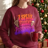 I Speak Fluent Paranormal Tee thumbnail 13