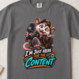 Here For The Content Parker the Possum Tee thumbnail 13