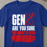 Gen X Unfiltered Graphic T-Shirt thumbnail 3